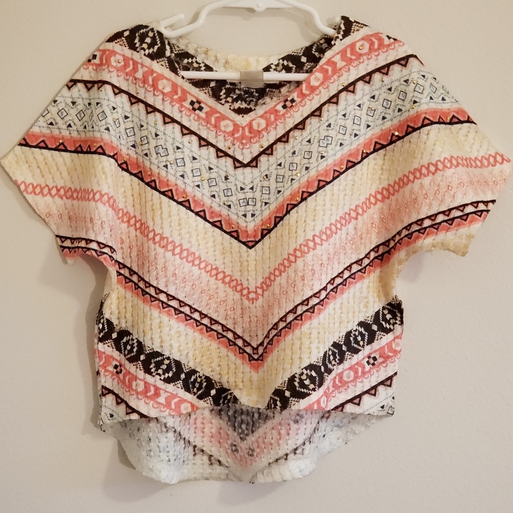 Self Esteem Girls Boho Style Shirt - M